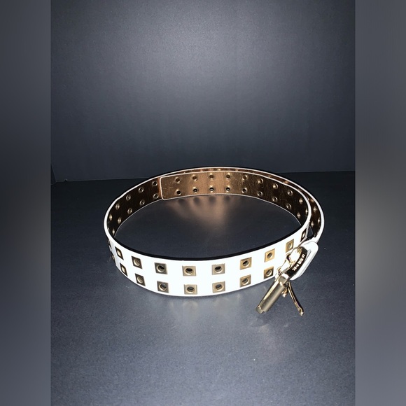 Vintage Micheal Kors White & Gold, Women’s Belt main image 6